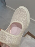 斯凯奇（Skechers）女鞋夏季蕾丝透气玛丽珍鞋通勤平底鞋休闲百搭浅口单鞋104345 实拍图