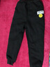 枣安童装男童女童裤子夹棉棉裤加绒加厚儿童保暖裤子北方中大童冬季外穿裤一条过冬 笑脸 181黑色夹棉羊胎绒加厚 150(建议身高145左右) 实拍图