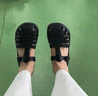 Melissa（梅丽莎）新款时尚编织女士简约通勤果冻罗马凉鞋32408 哑光黑色 38 实拍图