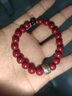 九缘祥朱砂手串男女款护身符本命佛马年本命年手链男士生日礼物送老公 千手观音-生肖属鼠【2026冲泰岁】 朱砂直径8mm（女款） 实拍图