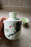 盛天下 景德镇陶瓷温酒壶 烫酒温酒器 热酒黄酒白酒杯酒具套装 二两半斤 翠玉满堂-温酒壶-半斤装 3件套 实拍图