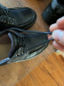 梵普森（FANPUSEN） 适配于蜘蛛·王花花·公子男女皮鞋鞋带圆形黑色休闲马丁靴细打蜡带子鞋绳 圆黑色 100cm 实拍图