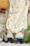 贝肽斯肽柔婴儿睡袋夏季防惊跳宝宝夏季纱布睡袋婴儿防踢抱被通用 【春秋】（前6后4 20-25℃）海鲸 S码 建议身高60-85cm 实拍图