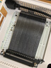 超频三（PCCOOLER）显卡延长线 转接线PCIE3.0/4.0X16（线长185mm/双反防干扰） 【90°竖放-双反185mm】黑色4.0 实拍图