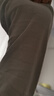 顶瓜瓜顶呱呱睡衣纯棉翻领长袖可外穿家居服情侣21672 卷舒蓝女 160 实拍图
