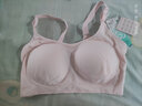 全棉时代哺乳文胸聚拢无痕不下垂孕妇内衣哺乳内衣薄款透气哺乳文胸 【新升级 软支撑】贝壳杏粉 XL/C85(也适用于B85,D85) 实拍图
