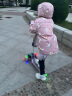 礼意久久（LiYi99）儿童滑板车1-3岁6-10岁4-6岁宝宝踏板三合防侧翻滑滑车婴儿四合一 慕息粉pro-二合一高度无级调节 实拍图