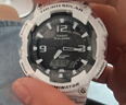 卡西欧（CASIO）男表G-SHOCK S810系列学生户外运动石英中性表双显女表情侣表 太阳能表；AQ-S810WC-7A 实拍图