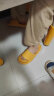 朴西香蕉船情侣凉拖鞋女夏浴室不易滑室内居家拖鞋男 黄色39-40 实拍图