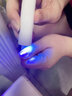 卡洛特 美甲灯 光疗机美甲油胶烘干灯智能速干LED烤灯美甲店专用 手持一字灯【按键款】 1件 实拍图