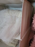 圆本衣柜悬挂式衣物收纳挂袋抽屉式内衣整理袋衣服宿舍衣橱储物袋多层 加厚本白大四层无抽屉 实拍图