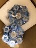 尊光 水晶过道灯走廊灯简约现代筒灯射灯嵌入式孔灯牛眼灯入户玄关灯 蓝色水晶+5W暖光 实拍图