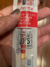 uni日本三菱笔芯UMR-85n中性笔替芯uni-ball适用UMN-105 155 138 0.5mm红色5支 晒单实拍图