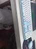 GEEZER Hello bear 无线复古朋克键鼠套装 可爱办公键鼠套装 鼠标 电脑键盘 笔记本键盘 淡雅蓝 实拍图