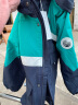 水孩儿（SOUHAIT）童装男童女加绒厚外套冬新款儿童中大童摇粒绒厚风衣上衣 极光蓝-1 130 实拍图