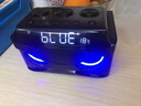 索爱 S68无线蓝牙音箱便携式户外小音响家用重低音迷你低音炮大音量3D环绕音插卡高音质喇叭可插卡  【炫酷黑+U盘16G】三喇叭 实拍图