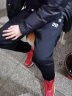 吉普（JEEP）休闲裤男冬季加绒加厚羊羔绒裤子男大码运动束脚裤男士保暖棉裤潮 黑色束脚 XL(115-130斤) 实拍图