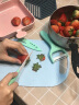 拜格（BAYCO） 陶瓷刀水果刀套装家用瓜果刀瓜刨切菜板削皮器宝宝辅食刀具 马卡龙绿柄白刃2件套 实拍图