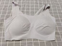 Ubras care圆领可置义乳背心文胸 舒适内衣女 术后舒适基础款 柔灰紫色 （治愈紫色） M 实拍图