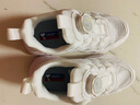 SNOOPY史努比童鞋儿童运动鞋男女童学生小白鞋秋季减震跑鞋0013白色30 实拍图