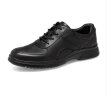 圣伽步skap男士正装皮鞋系带商务休闲鞋A2E04CM3 黑色 40 实拍图