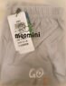 MQDMINI童装儿童裤子男童防蚊裤女童夏季休闲裤宝宝衣服 GOGO字母浅灰 120 实拍图