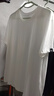 雾卡 【三件装】短袖t恤男纯色棉宽松夏季士半袖潮流衣服情侣装 白色+深灰+黑色 4XL 建议180-195斤 实拍图