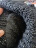 安妮莎帽子女冬季加绒毛线帽韩版青年甜美可爱女士秋冬针织帽百搭保暖 成人款-黑色 只有帽子，没有围脖（加绒加厚有弹力） 实拍图