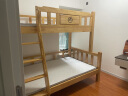 橡南橡北实木上下床男孩女孩双层床子母床橡胶木上下铺床XH216 1.2床+垫 晒单实拍图