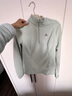 迪卡侬（DECATHLON）摇粒绒外套女抓绒衣保暖户外运动加厚秋冬冲锋衣内胆 半拉链-绿色 S 实拍图
