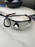 贝尔莎（bertha）骑行眼镜变色偏光太阳镜防钓鱼户外运动男女防雾防风沙近视 亮黑色 实拍图