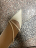 百丽珍妮女孩法式包头凉鞋女24夏季新商场同款时尚气质高跟鞋3Y6E2BK4 米白 38 晒单实拍图