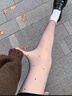 加兹尼黑透肤光腿神器加绒波点黑丝袜女秋冬假透肉打底裤加厚黑色连裤袜 【波点黑丝/连脚】 1条 均码 无绒款【适合温度20-30℃】 实拍图