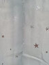 一居尚品 窗帘遮光儿童房飘窗简约短帘成品防晒定制满天星星灰色1.5*2.0 实拍图