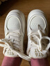 星期六厚底板鞋女增高百搭小白鞋运动休闲鞋圆头软底女鞋子 米白 36  实拍图