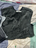 七匹狼羊毛保暖背心男秋冬加绒加厚马甲圆领打底衫双层绒衣厚款棉毛衫男 2件装(深灰+黑色)羊毛加绒加厚 3XL (身高180-190CM/165-190) 实拍图