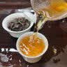 白功夫福鼎高山白茶2016小方片寿眉100g焖泡杯茶叶闷茶杯礼盒装 实拍图