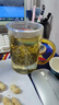 heisou茶水分离杯玻璃观山杯中国风过滤水杯主人杯单杯350mlKC1504 实拍图