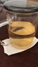 美斯尼 茶杯玻璃杯刻度杯量杯 茶水分离杯创意墨色玻璃泡茶杯 绅士杯 430mL 实拍图