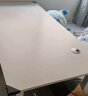 雅美乐电脑桌台式家用办公书桌学习桌中学生简易桌子 白色120*60 实拍图