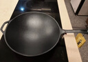 LODGE【美国进口】厨房好物铸铁炒锅无涂层不易粘锅传统中式炒菜锅大铁 31cm-单柄炒锅 实拍图