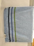 竹一百竹纤维毛巾成人吸水洗脸大毛巾加厚洁面巾手巾34×76cm 105g/条 浅蓝 105g 实拍图
