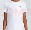 安德玛（Under Armour）儿童短袖T恤新款男大童透气速干透气吸汗运动圆领上衣 白色 150 实拍图