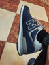 NEW BALANCE NB574官方休闲鞋男鞋女鞋网面鞋秋冬复古舒适透气百搭情侣运动鞋 深蓝色 ML574EVN 45 (脚长29cm) 实拍图
