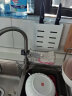 拜杰水龙头置物架 厨房海绵水池抹布收纳沥水架洗手盆水槽挂架 短款 实拍图