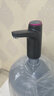 京严电动桶装水抽水器家用自动上水加水器小型静音桌面纯净水桶饮水机 定量出水低噪/曜夜黑 实拍图