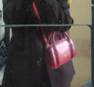 MUVAMUVA斜挎手机包红色 ins精致女包真皮手提包小方包520情人节礼物 派对红[预售至1月上旬发货】 晒单实拍图