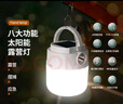 雷士（NVC）太阳能投光灯露营灯应急便携手提灯5瓦太阳能手提6000mAh 实拍图