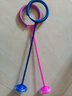 助城脚环跳跳球玩具弹力闪光蹦蹦球跳环圈成人健身减肥单脚甩腿球玩具 买1+1闪光款【 颜色随机】 实拍图