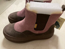 快乐玛丽（J&M）雪地靴女冬季加绒加厚美拉德马丁靴保暖短靴东北棉鞋 咖啡色 38 实拍图
